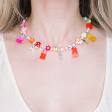Load image into Gallery viewer, hot tamale charm necklace glass beads polymer beads customisable