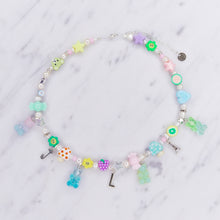 Load image into Gallery viewer, tutti frutti ocean wave charm necklace jewellery