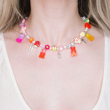 Load image into Gallery viewer, hot tamale charm necklace glass beads polymer beads customisable
